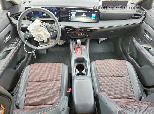 3N8AP6DD1SL353504 2025 NISSAN KICKS Blue Widok deski rozdzielczej