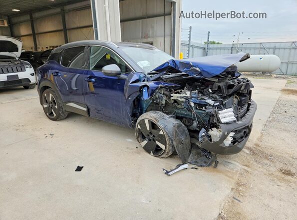 3N8AP6DD1SL353504 2025 NISSAN KICKS Blue Przód prawy