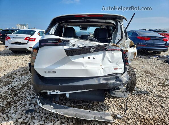 3N8AP6DD9SL395595 2025 NISSAN KICKS White Вид ззаду