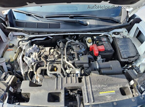 3N8AP6DD9SL395595 2025 NISSAN KICKS White Вид підкапотного простору