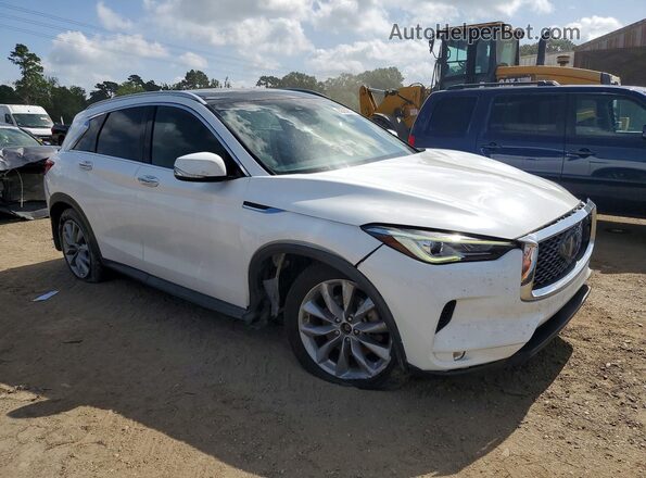 3PCAJ5BA8MF105719 2022 INFINITI QX50 Белый Передняя правая четверть