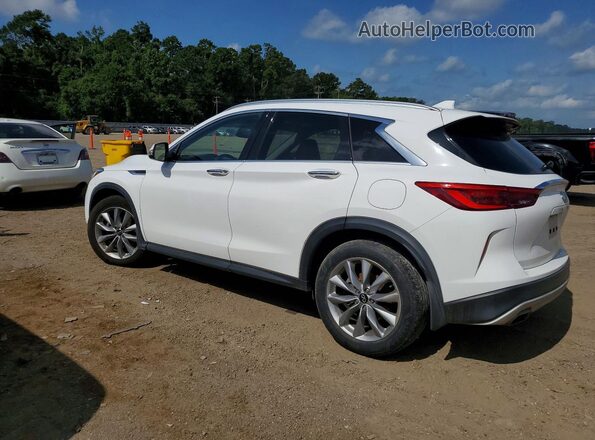 3PCAJ5BA8MF105719 2022 INFINITI QX50 Белый Задняя левая четверть