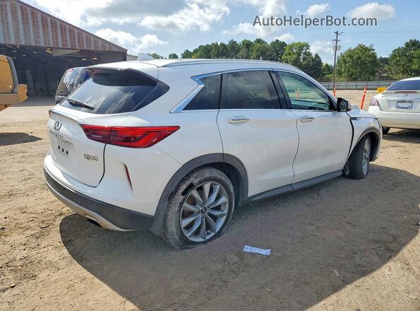 3PCAJ5BA8MF105719 2022 INFINITI QX50 Белый Задняя правая четверть