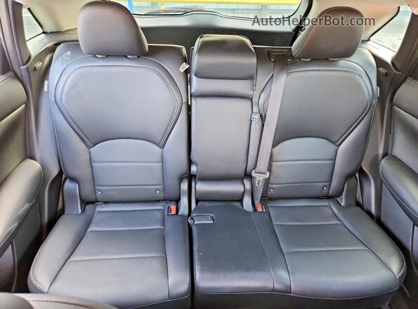 3PCAJ5BA9NF105830 2022 INFINITI QX50 Gray Rear seats view