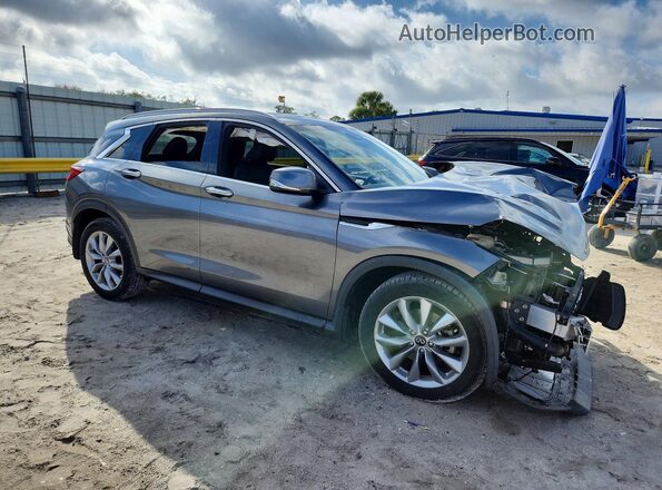 3PCAJ5BA9NF105830 2022 INFINITI QX50 Gray Front right