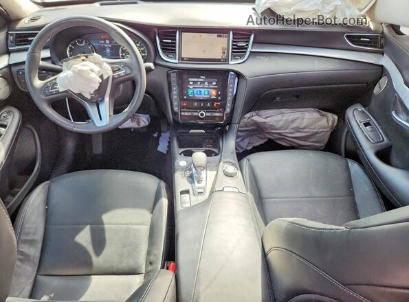 3PCAJ5CA6MF122002 2021 INFINITI QX50 Blue Dashboard view