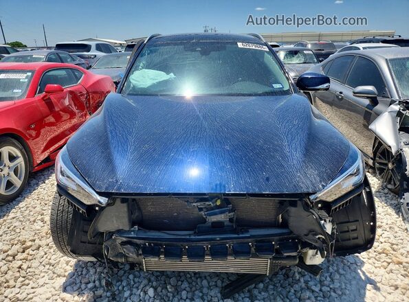 3PCAJ5CA6MF122002 2021 INFINITI QX50 Blue Front view