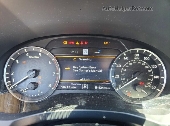 3PCAJ5CA6MF122002 2021 INFINITI QX50 Blue Instrument cluster view