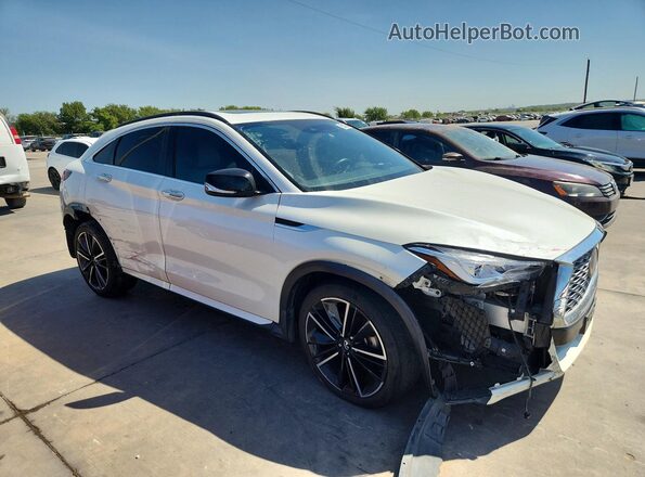 3PCAJ5J3XNF105872 2022 INFINITI QX55 White Przód prawy