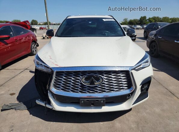 3PCAJ5J3XNF105872 2022 INFINITI QX55 White Widok z przodu