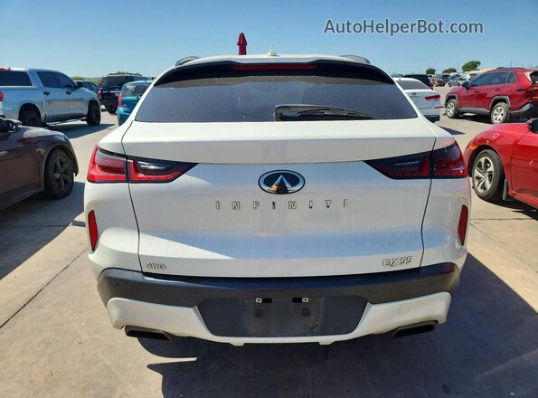 3PCAJ5J3XNF105872 2022 INFINITI QX55 White Widok z tyłu
