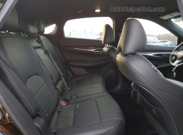 3PCAJ5KR3PF109669 2023 INFINITI QX55 Black Vista de los asientos traseros