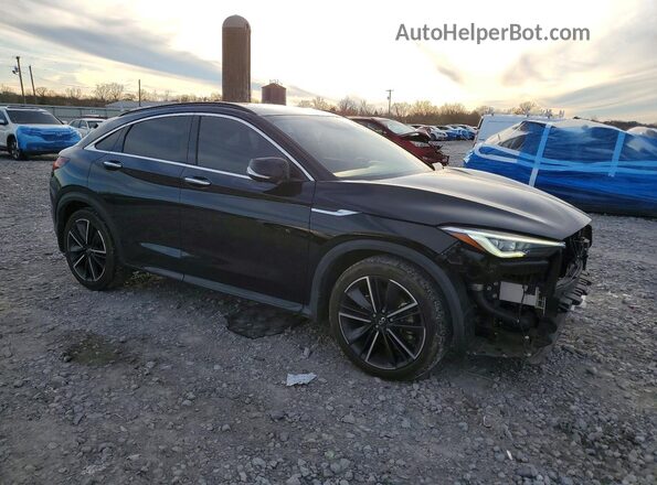 3PCAJ5KR3PF109669 2023 INFINITI QX55 Black Delantero derecho