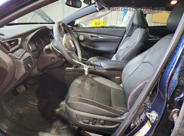 3PCAJ5L37NF111061 2022 INFINITI QX55 Blue Vista interior delantera
