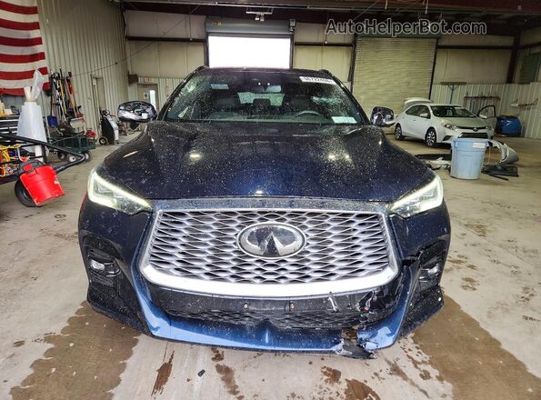 3PCAJ5L37NF111061 2022 INFINITI QX55 Blue Vista frontal