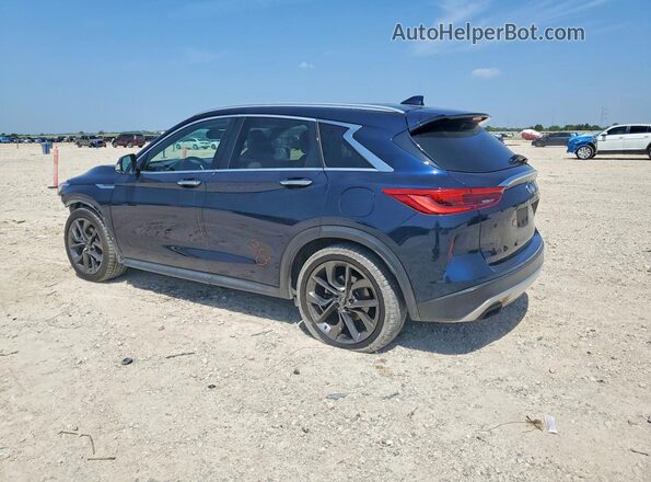 3PCAJ5M11KF108973 2019 INFINITI QX50 Blue უკანა მარცხენა