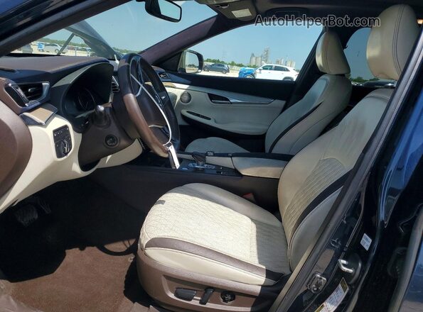 3PCAJ5M11KF108973 2019 INFINITI QX50 Blue წინა სალონის ხედი
