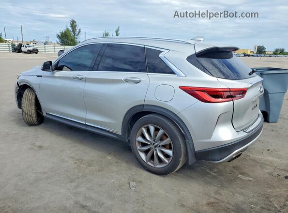3PCAJ5M11KF136840 2019 INFINITI QX50 Серебряный Задняя левая четверть