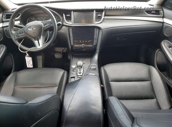 3PCAJ5M11KF136840 2019 INFINITI QX50 Серебряный Вид панели приборов