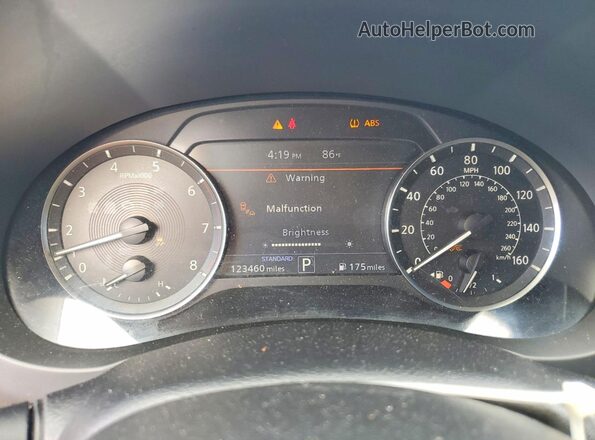 3PCAJ5M11KF136840 2019 INFINITI QX50 Серебряный Вид щитка приборов