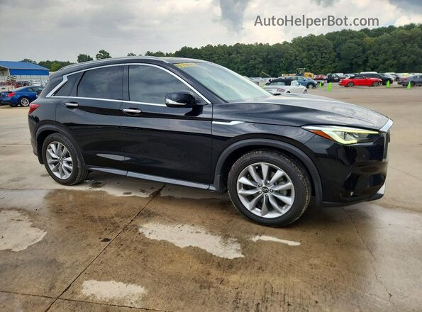 3PCAJ5M16LF109506 2020 INFINITI QX50 Black წინა მარჯვენა