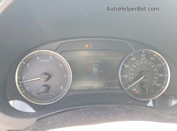 3PCAJ5M17KF108539 2019 INFINITI QX50 Белый Вид щитка приборов