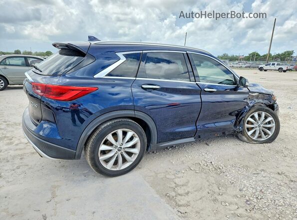 3PCAJ5M17KF111196 2019 INFINITI QX50 Blue უკანა მარჯვენა