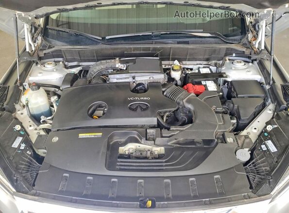 3PCAJ5M1XKF108860 2019 INFINITI QX50 Silver Engine compartment view