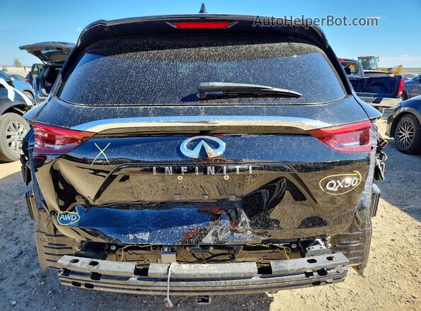 3PCAJ5M33KF126943 2019 INFINITI QX50 Black Вид ззаду