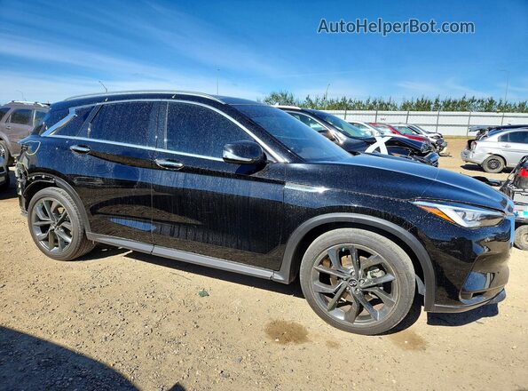 3PCAJ5M33KF126943 2019 INFINITI QX50 Black Передня права чверть