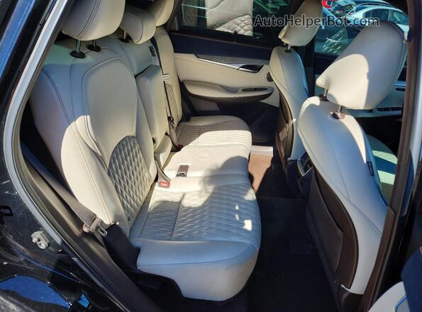 3PCAJ5M33KF126943 2019 INFINITI QX50 Black Вид задньої частини салону