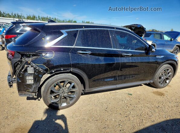 3PCAJ5M33KF126943 2019 INFINITI QX50 Black Задня права чверть