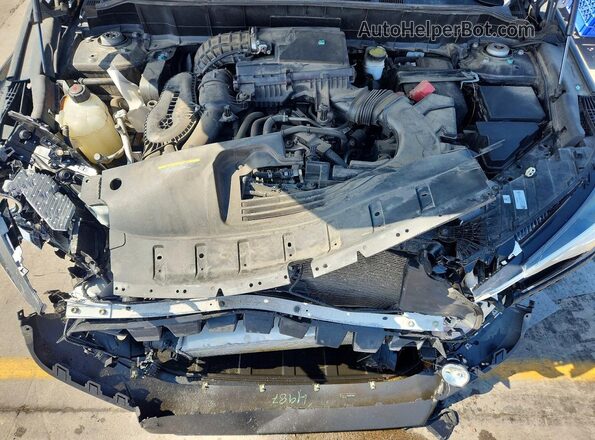 3PCAJ5M34LF111417 2020 INFINITI QX50 Black Вид підкапотного простору