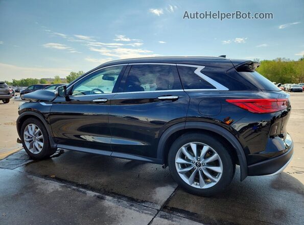 3PCAJ5M34LF111417 2020 INFINITI QX50 Black Задня ліва чверть