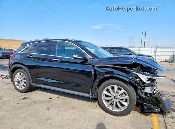 3PCAJ5M34LF111417 2020 INFINITI QX50 Black Передня права чверть