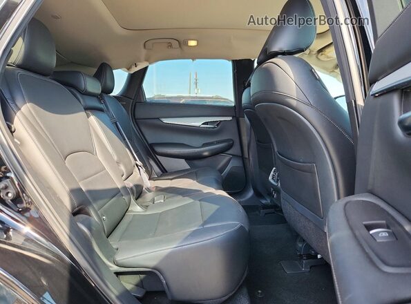 3PCAJ5M34LF111417 2020 INFINITI QX50 Black Вид задньої частини салону