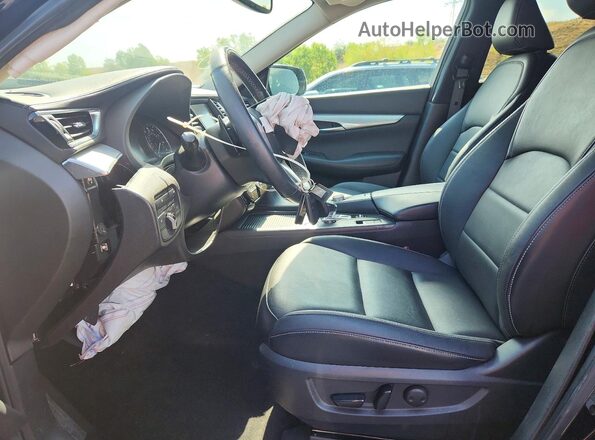 3PCAJ5M34LF111417 2020 INFINITI QX50 Black Вид салону спереду