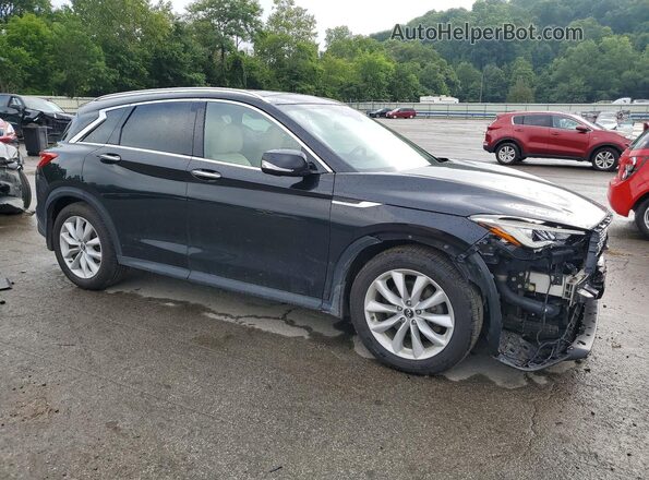 3PCAJ5M36KF101678 2019 INFINITI QX50 Black Front right