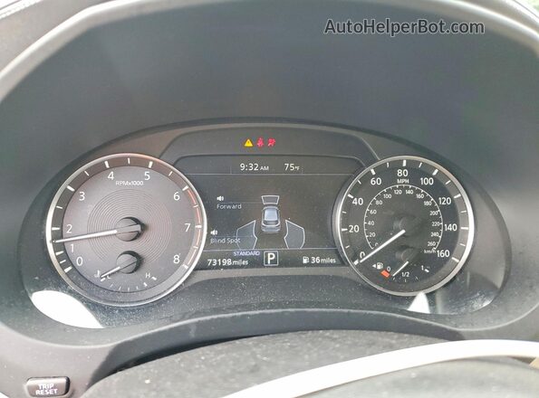 3PCAJ5M36KF101678 2019 INFINITI QX50 Black Instrument cluster view