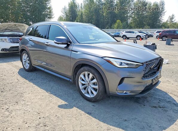 3PCAJ5M37KF117744 2019 INFINITI QX50 Gray წინა მარჯვენა