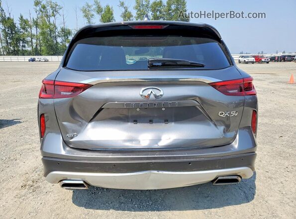 3PCAJ5M37KF117744 2019 INFINITI QX50 Gray უკანა ხედი