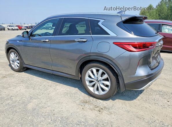 3PCAJ5M37KF117744 2019 INFINITI QX50 Gray უკანა მარცხენა