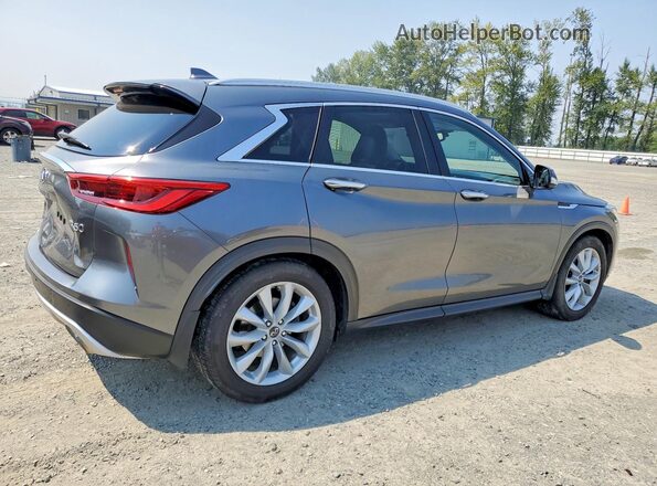 3PCAJ5M37KF117744 2019 INFINITI QX50 Gray უკანა მარჯვენა