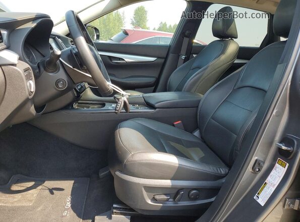 3PCAJ5M37KF117744 2019 INFINITI QX50 Gray წინა სალონის ხედი