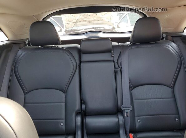 3PCAJ5M37KF117744 2019 INFINITI QX50 Gray უკანა სავარძლების ხედი