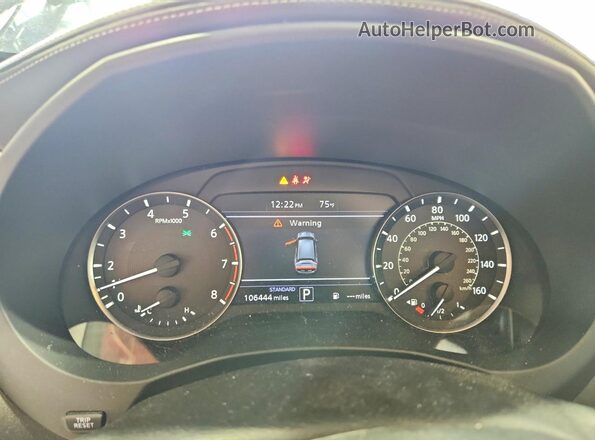 3PCAJ5M39KF122816 2019 INFINITI QX50 Черный Вид щитка приборов