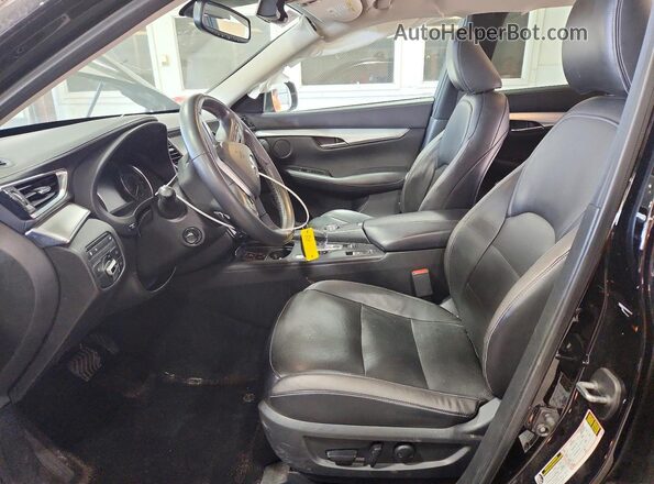 3PCAJ5M39KF122816 2019 INFINITI QX50 Черный Вид салона спереди
