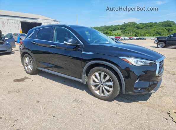 3PCAJ5M3XLF103418 2020 INFINITI QX50 Black Front right