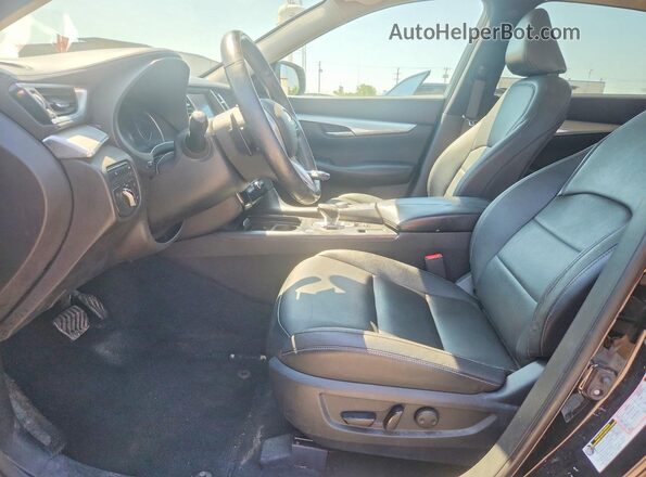 3PCAJ5M3XLF103418 2020 INFINITI QX50 Black Front interior view