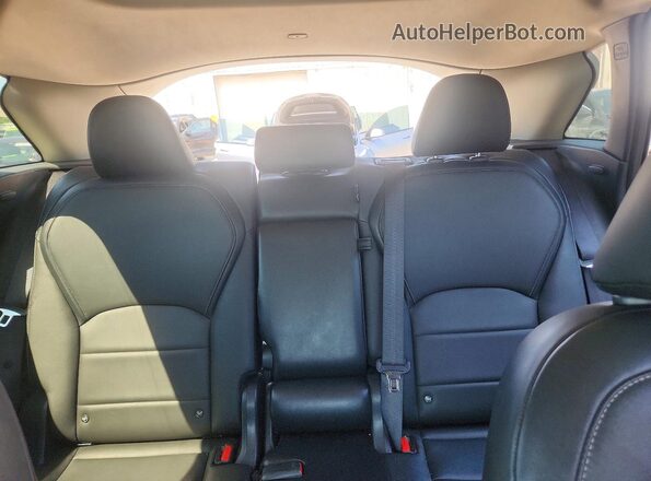 3PCAJ5M3XLF103418 2020 INFINITI QX50 Black Rear seats view